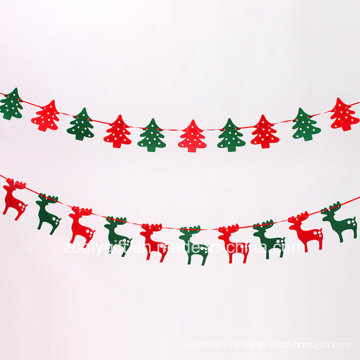 Reindeer Hanging Felt Decorations / Felt Xmas Tree Hanging Ornament